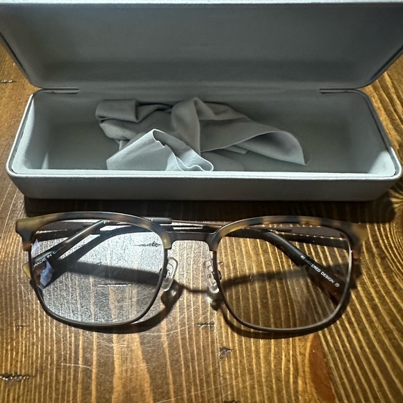 Morel Nomad Tortoise Eyeglasses Frames - Picture 2 of 8